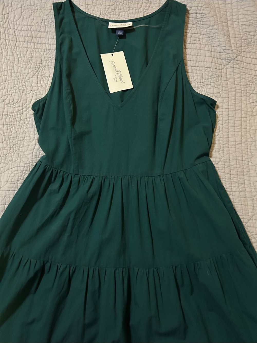 Universal Thread Teal Green Tiered Maxi Skirt